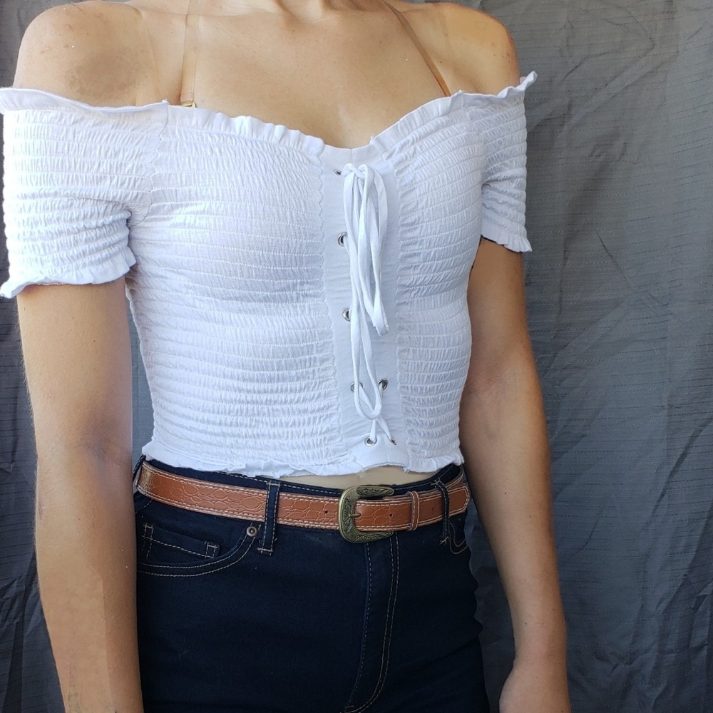 MISC TOPS | [NwoT]Stretchy Off-Shoulder Croptop!